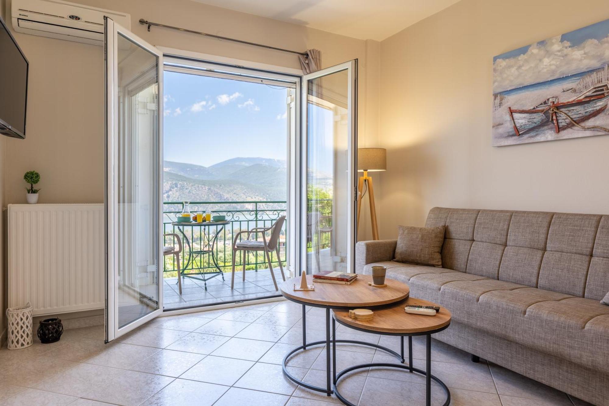 Apaggio Di Argostoli Apartments - Private Parking & Sea View 외부 사진