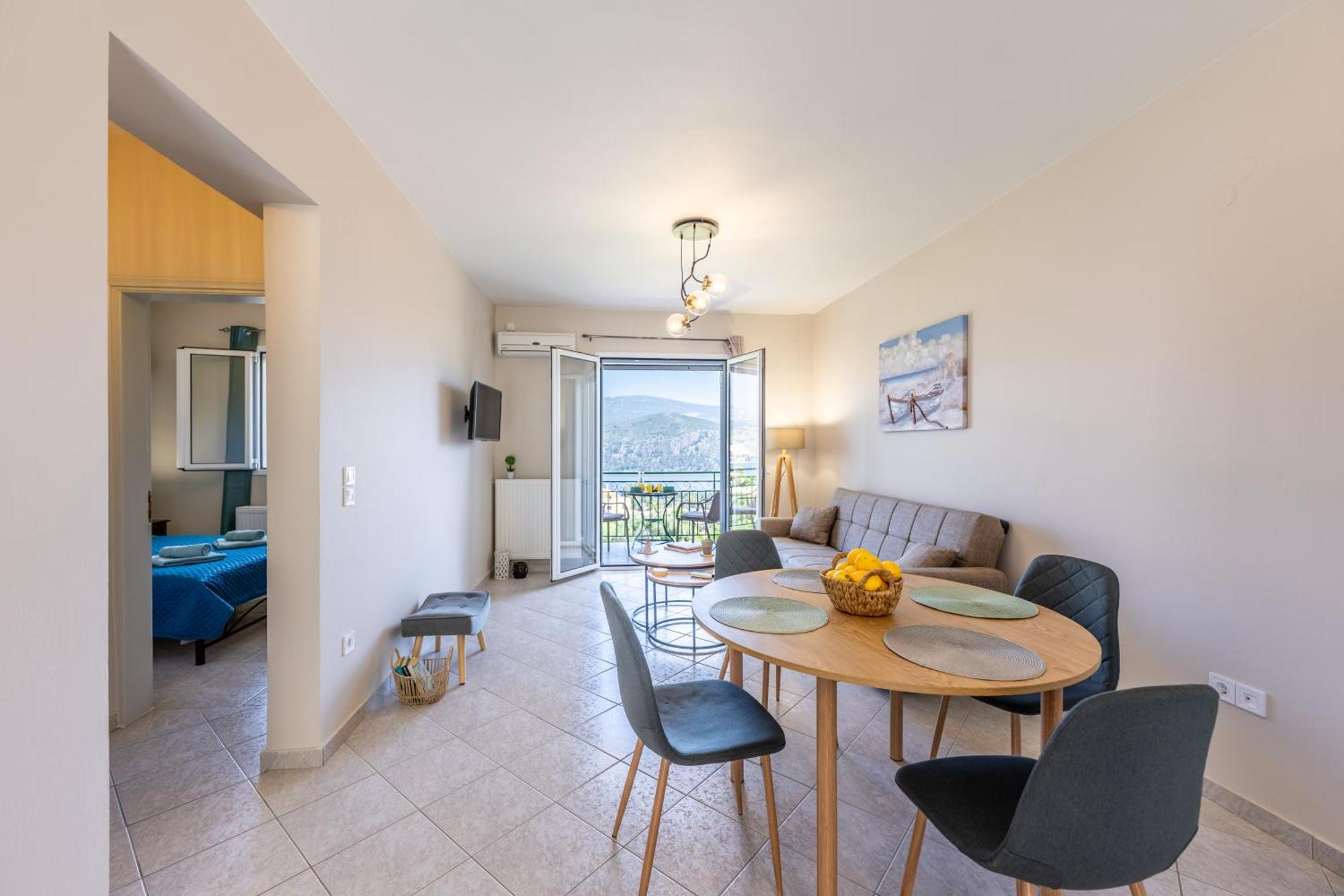 Apaggio Di Argostoli Apartments - Private Parking & Sea View 외부 사진